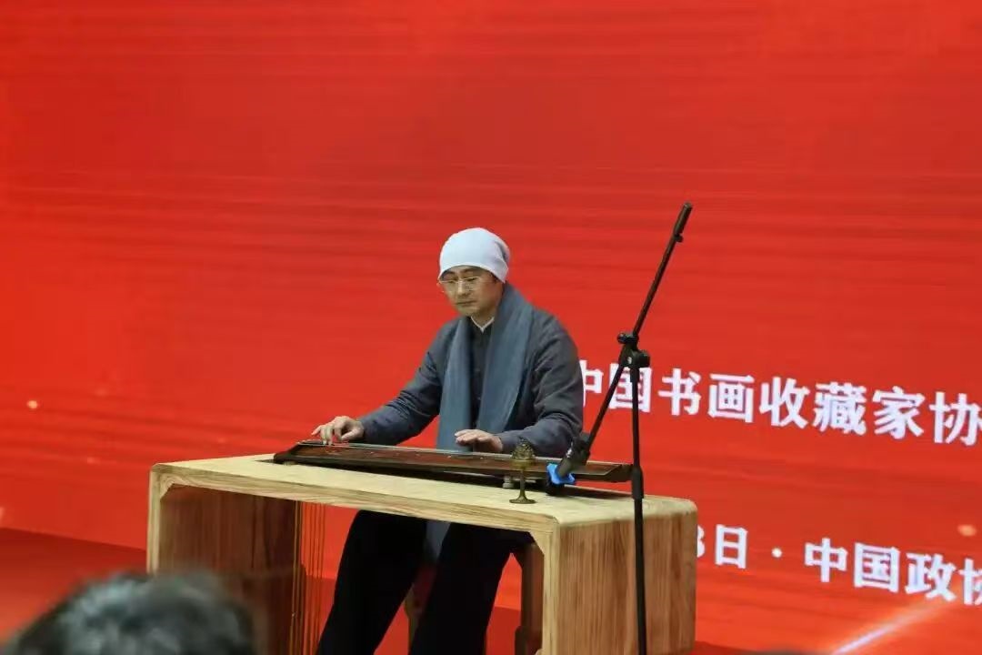 中国书画收藏家协会副秘书长、北京古琴文化研究会吴寒