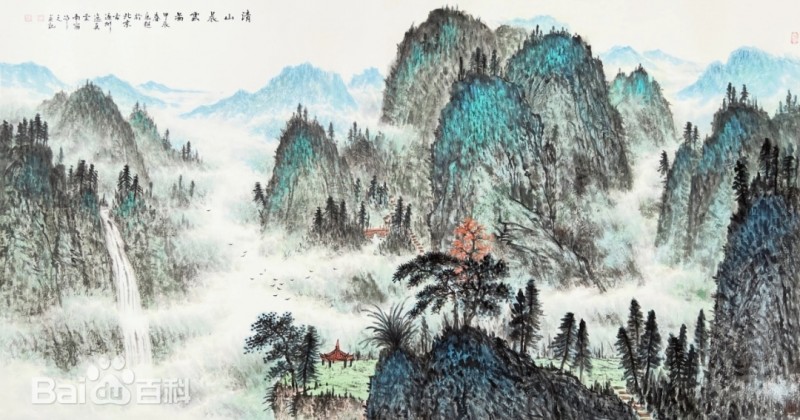 赣州南康区书画家协会-中美协高超作品欣赏