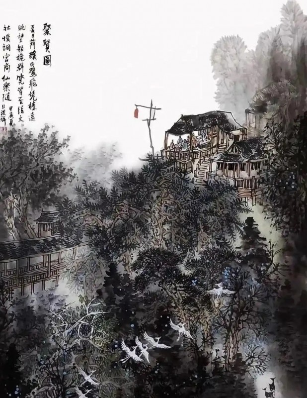 赣州南康区书画家协会-中美协王洪祥作品欣赏