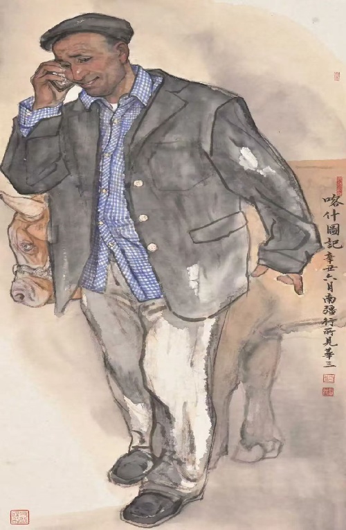 赣州南康区书画家协会-跨年千人书画作品欣赏