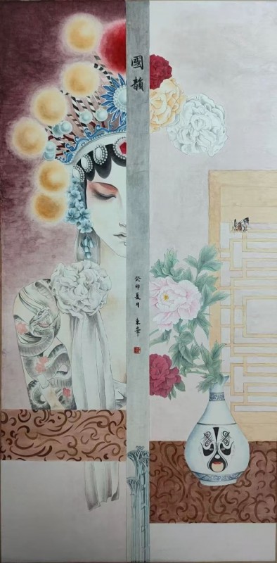 赣州市南康区书画家协会-跨年千人书画作品欣赏