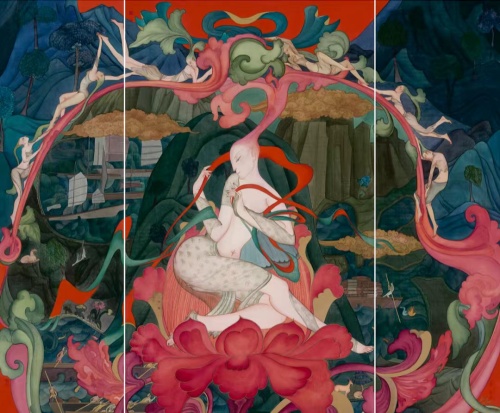 预展：（四）B  全国跨年迎春千人书画名家作品线上邀请展（2025--2026）