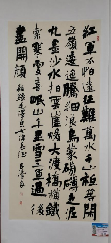 赣州市南康区书画家协会-千人书画展专题二欣赏