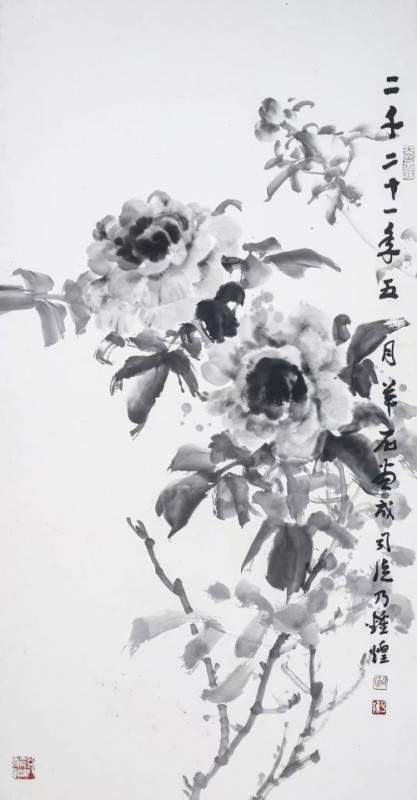 赣州南康区书画家协会-司徒乃钟国画作品欣赏
